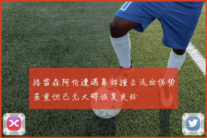 格雷森阿伦遭遇鼻部撞击流血伤势虽重但已无大碍恢复良好