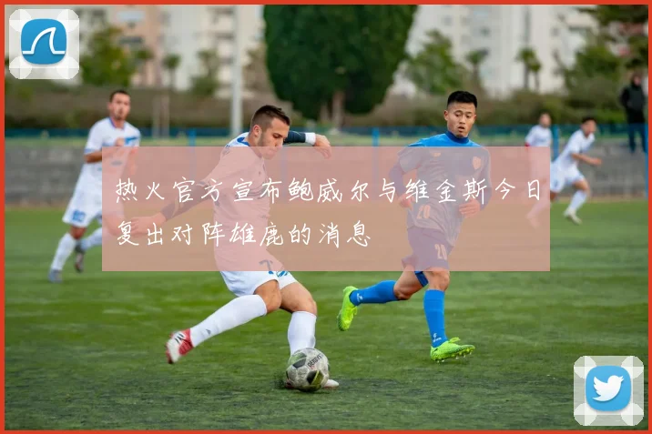 热火官方宣布鲍威尔与维金斯今日复出对阵雄鹿的消息